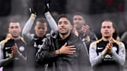Omar Marmoush wurde im Januar bei Eintracht Frankfurt verabschiedet