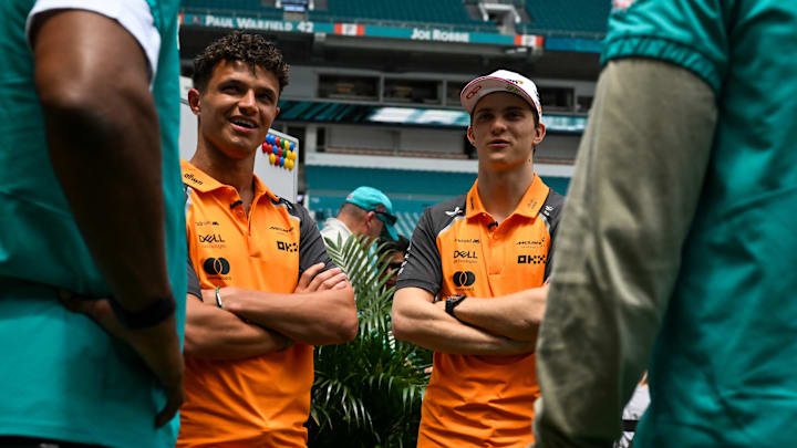 Lando Norris (left) and Oscar Piastri have McLaren as the team to beat entering the Miami Grand Prix. Lando Norris (left) and Oscar Piastri have McLaren as the team to beat entering the Miami Grand Prix.