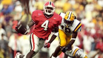 Georgia Bulldogs wide receiver Champ Bailey (4)