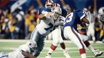 Dallas Cowboys defensive tackle Tony Casillas (75).