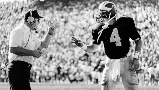 Jim Harbaugh, Bo Schembechler