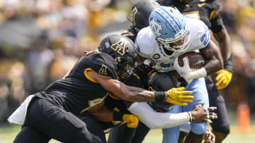 Sep 3, 2022; North Carolina Tar Heels running back George Pettaway (23) Sports