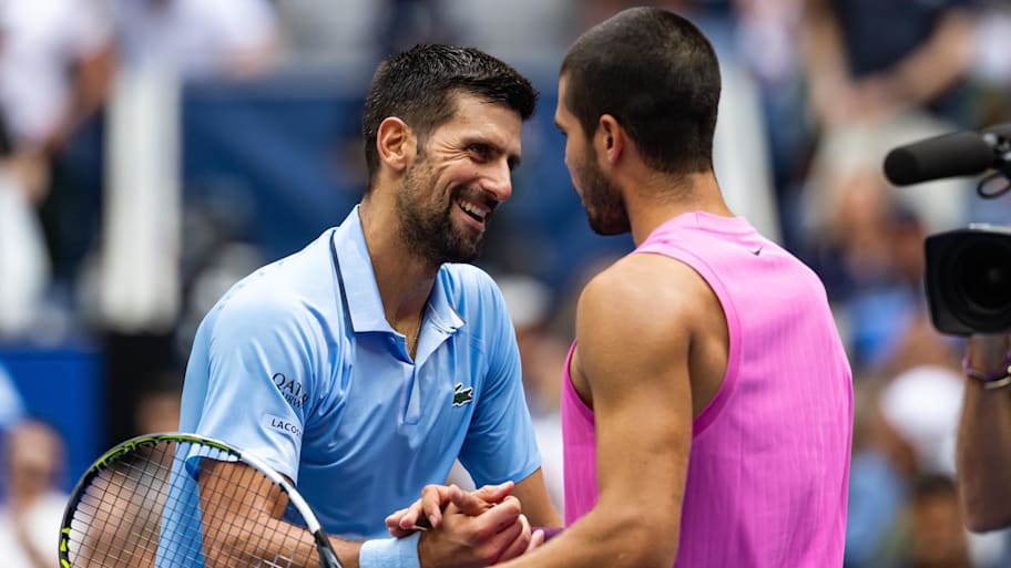 Novak Djokovic fell to Carlos Alcaraz in the semifinals of the 2025 U.S. Open.