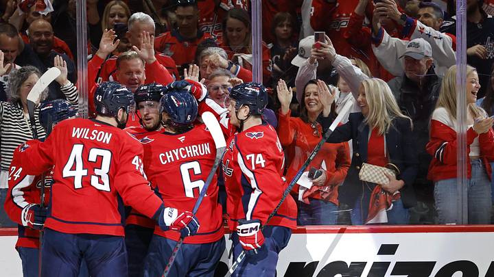 Jakob Chychrun, Washington Capitals Mandatory Credit: Geoff Burke-Imagn Images