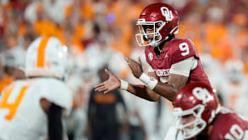 Oklahoma Sooners quarterback Michael Hawkins was subbed in against the Tennessee Volunteers and could make the start next week.