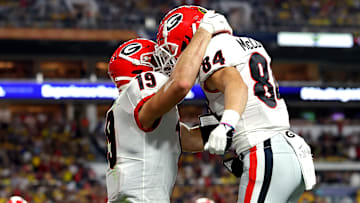 2024 NFL Draft picks Brock Bowers and Ladd McConkey