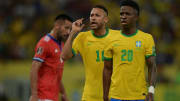 Vinicius Junior marcou pela primeira vez com a camisa da seleção