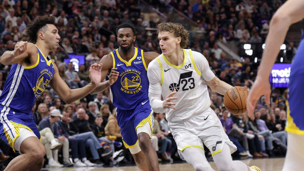 Utah Jazz forward Lauri Markkanen 