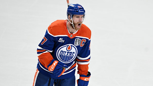 Edmonton Oilers forward Connor McDavid