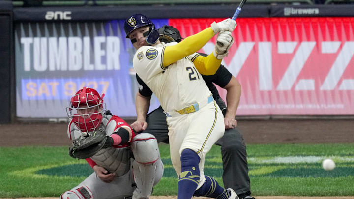 Milwaukee Brewers catcher William Contreras is worth backing in the HRR market on Thursday night.