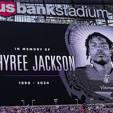 The family of former University of Oregon and Maryland high school football star Khyree Jackson, who was killed in a car accident just weeks after being selected by Minnesota Vikings in the 2024 NFL Draft, has established a scholarship in his honor at Dr. Henry Wise High School.