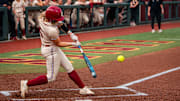 Boston College infielder Zoe Hines. 