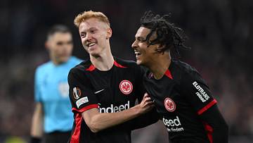 Hugo Larsson (l.) und Jean-Mattéo Bahoya werden der SGE hohe Einnahmen bescheren Hugo Larsson (l.) und Jean-Mattéo Bahoya werden der SGE hohe Einnahmen bescheren