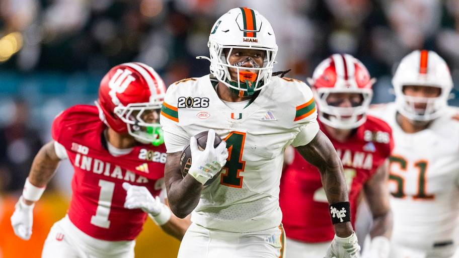 Miami Hurricanes running back Mark Fletcher Jr.