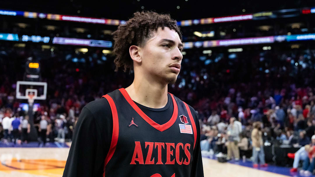 San Diego State Aztecs guard Miles Byrd (21).