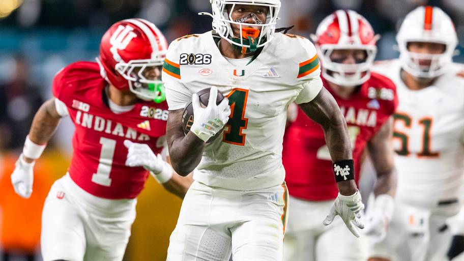 Miami running back Mark Fletcher Jr. 