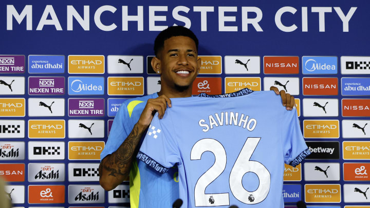 Manchester City Unveil New Signings Savinho And Vivianne Miedema Manchester City Unveil New Signings Savinho And Vivianne Miedema