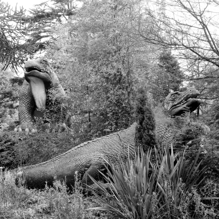 Prehistoric dinosaurs, Crystal Palace Park