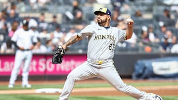 Nestor Cortes struggles mightily in his first start for the Milwaukee Brewers against his former team, the New York Yankees.