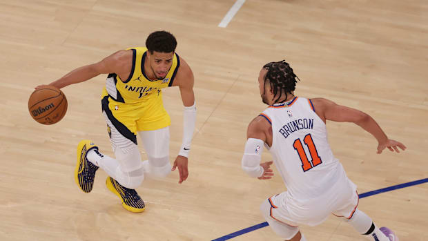 Pacers guard Tyrese Haliburto