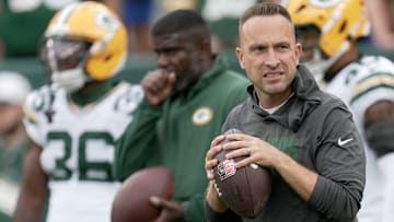 Green Bay Packers defensive coordinator Jeff Hafley is shown before their preseason game against the Seattle Seahawks Saturday, August 23, 2025 at Lambeau Field in Green Bay, Wisconsin.