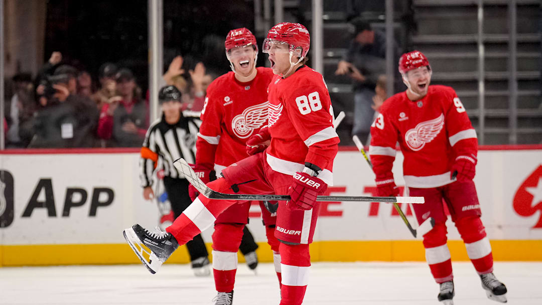 New Jersey Devils v Detroit Red Wings