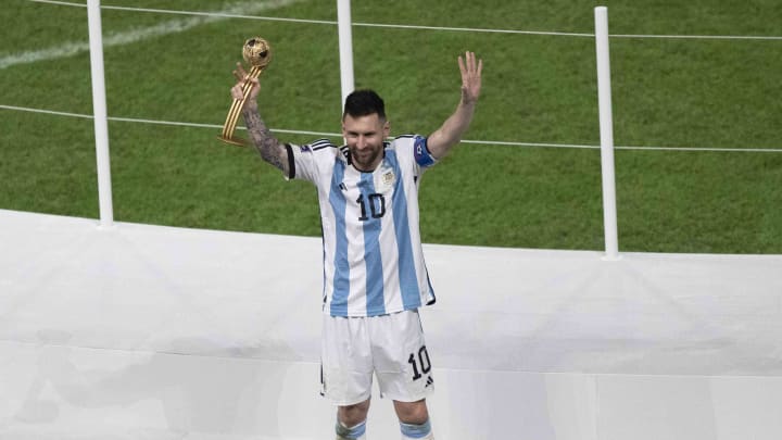 Lionel Messi a remporté le trophée de meilleur joueur.