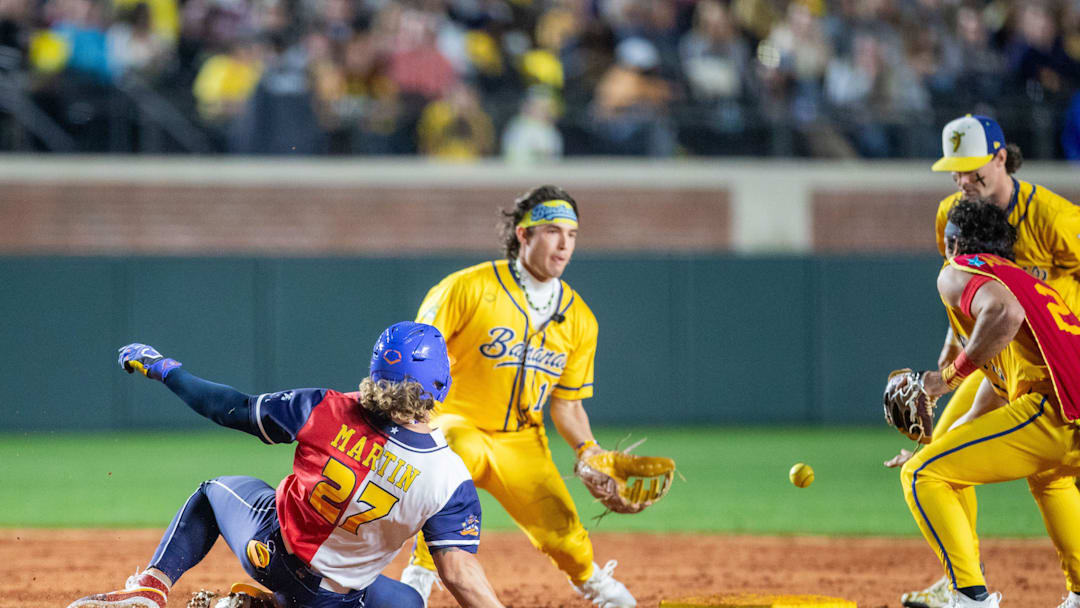 The Savannah Bananas defeated the Texas Tailgaters inside Doak Campbell Stadium on Saturday, Feb. 28, 2026.