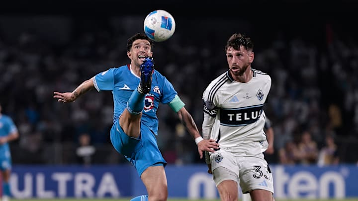 TOPSHOT-FBL-CONCACAF-CHAMPIONS-CRUZ AZUL-VANCOUVER