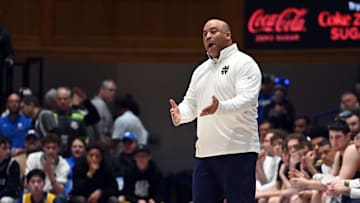 Notre Dame Fighting Irish head coach Micah Shrewsbury