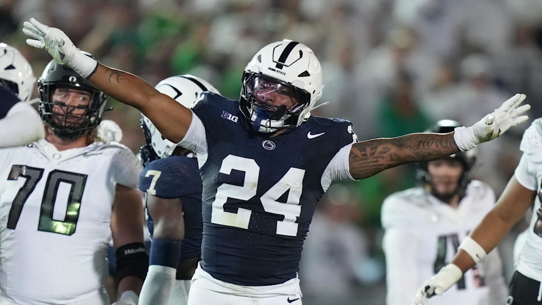 Penn State Nittany Lions linebacker Amare Campbell (24)