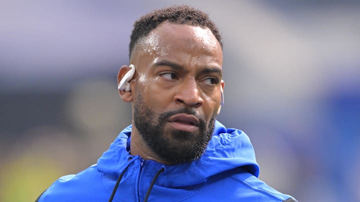 LA Rams  Aubrey Pleasant, assistant head coach/pass game coordinator. Mandatory Credit: Jayne Kamin-Oncea-Imagn Images