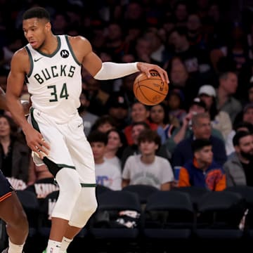 Giannis Antetokounmpo entertained a trade to the Knicks this offseason.