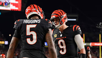 Tee Higgins, Joe Burrow, Cincinnati Bengals