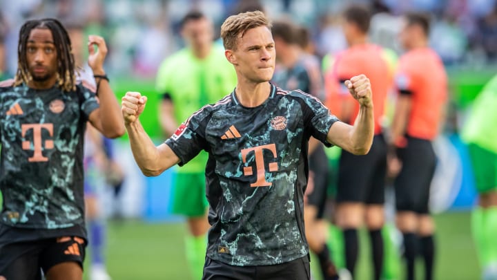 Joshua Kimmich nach dem Bayern-Sieg über den VfL Wolfsburg