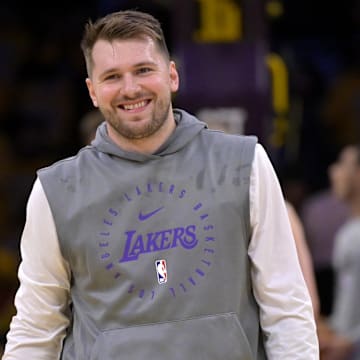 Los Angeles Lakers guard Luka Doncic.