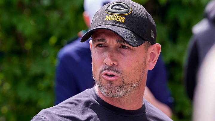 Green Bay Packers head coach Matt LaFleur speaks to the media before practice on Wednesday, May 26, 2026, at the Don Hutson Center in Ashwaubenon, Wis. 
Tork Mason/USA TODAY NETWORK-Wisconsin