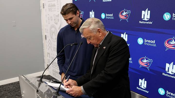 Columbus Blue Jackets Press Conference