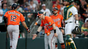 The Baltimore Orioles traded right fielder Ramon Laureano and DH Ryan O'Hearn to the San Diego Padres