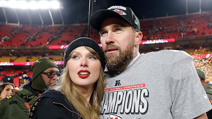 Taylor Swift and Travis Kelce