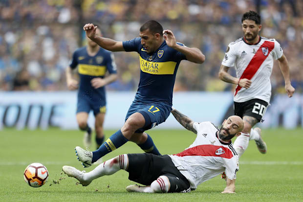The game between River Plate and Boca Juniors is known as the Superclásico.