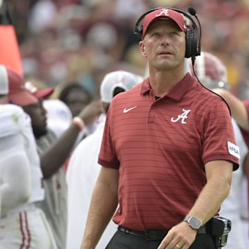 Kalen DeBoer's Alabama team suffered an upset loss to open the 2025 season on Saturday. 