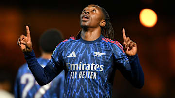 Eberechi Eze scored the first goal as Arsenal beat Port Vale on Wednesday night