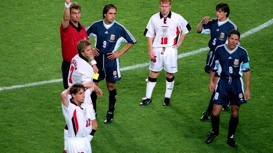 David Beckham 1998 World Cup
