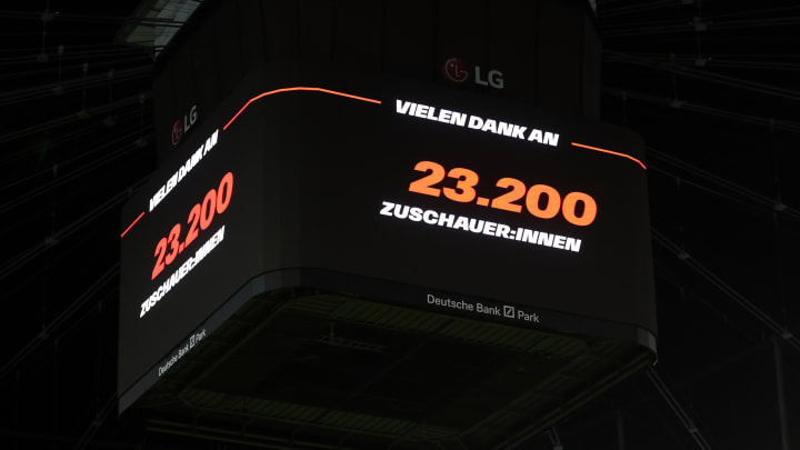 Die neue Frauen-Bundesliga-Saison begann mit einem Zuschauerrekord: 23.200 Fans strömten zum Eröffnungsspiel in den Frankfurter Deutsche Bank Park