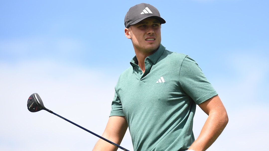 Ludvig Åberg finished T2 at the BMW Championship last year