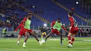 Riscaldamento giallorosso
