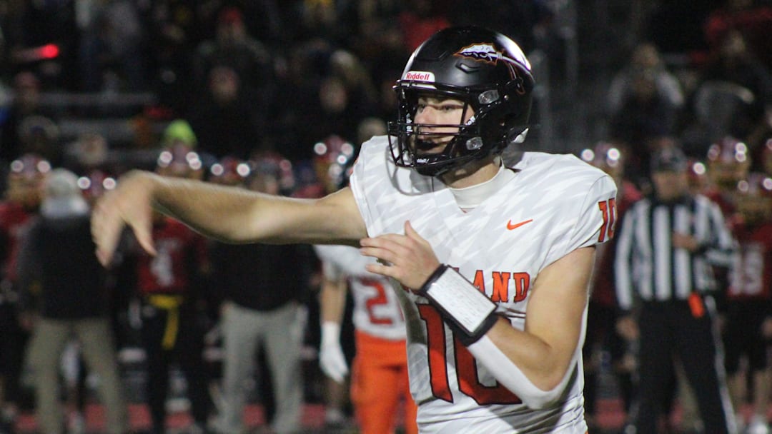 Ashland quarterback Nathan Bernhard passed for 2,895 yards and 24, while running for 1,221 yards and 22 touchdowns last year.