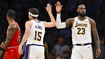 Austin Reaves, LeBron James, Los Angeles Lakers