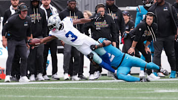 Dallas Cowboys wide receiver George Pickens (3)